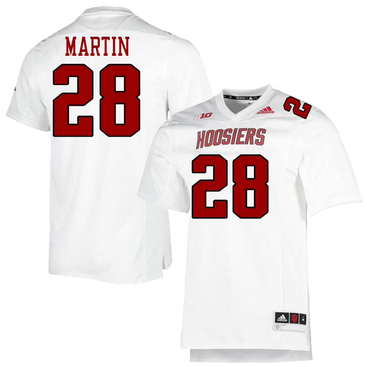 Khobie Martin Indiana Jerssey,Indiana University Hooisers Football Jersey,Uniforms-Retro White